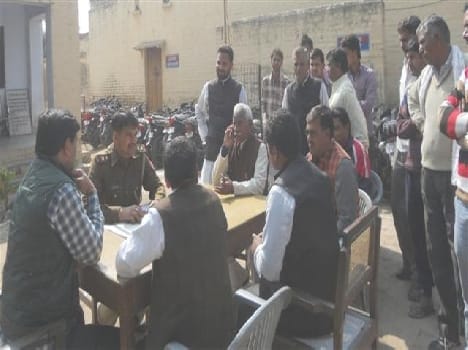 BJP members gave the police 24 -hour ultimatum